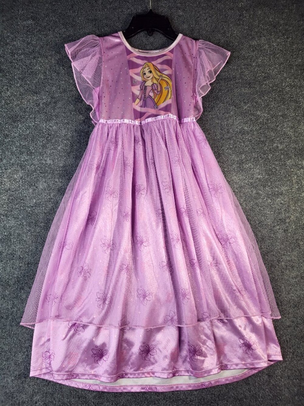 Rapunzel Disney Store Dress up Size 8 Tangled Halloween Costume Princess